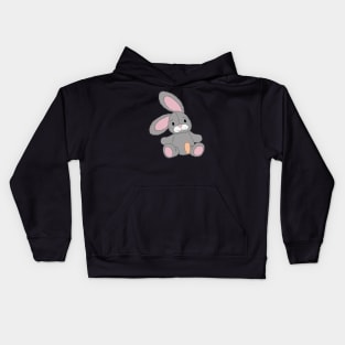 Stoma bunny (bag on) Kids Hoodie